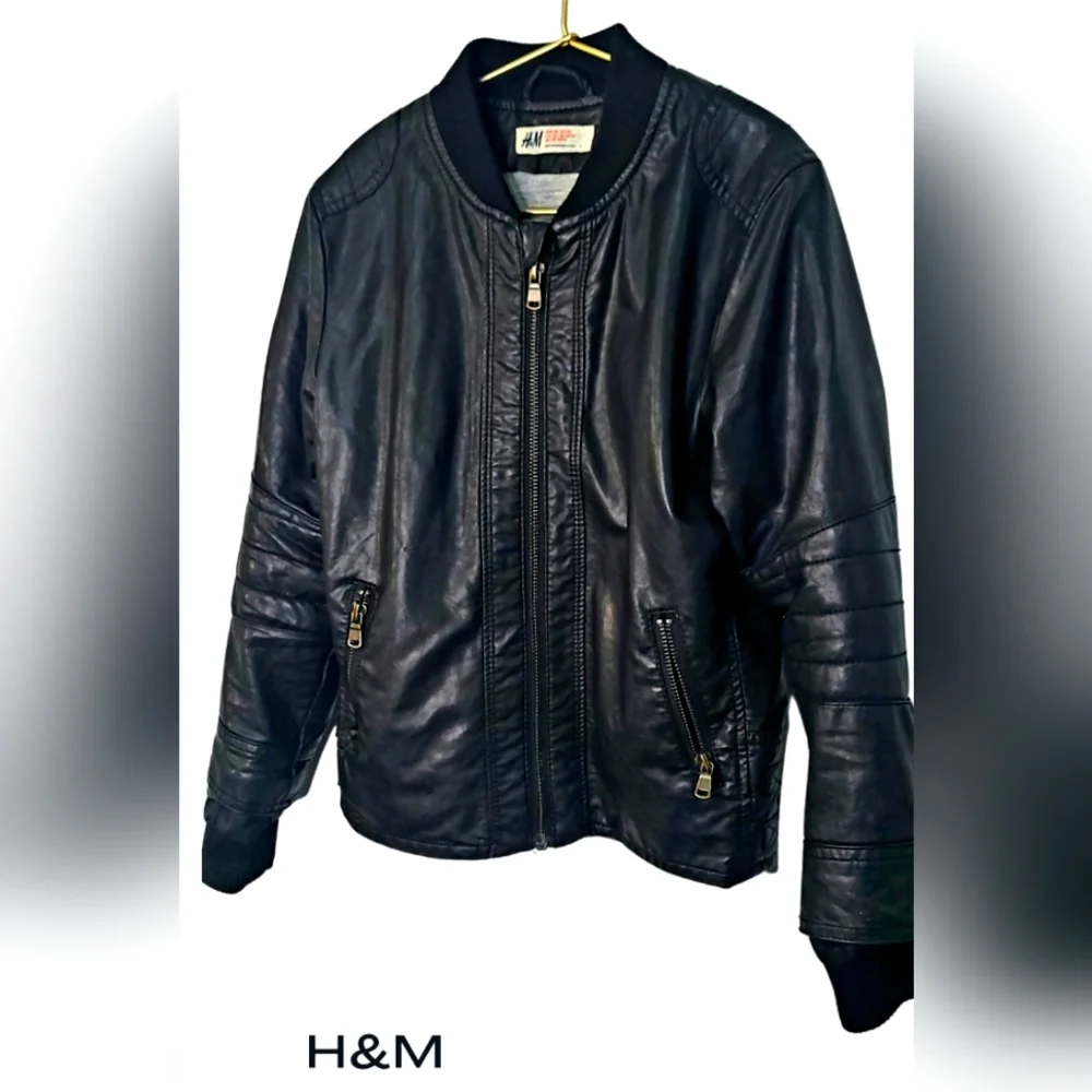 H&M Boys Biker Jacket - Picture 1 of 2